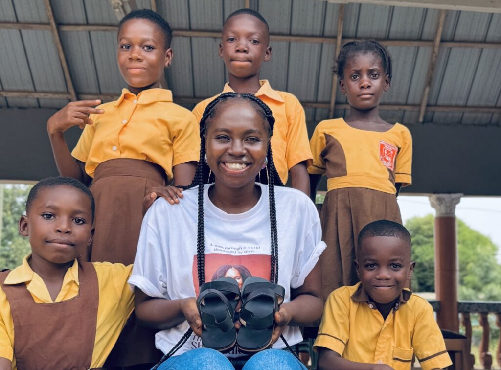 Shoe for the Shoeless: Edna Frimpong’s Mission to Empower Through Footwear