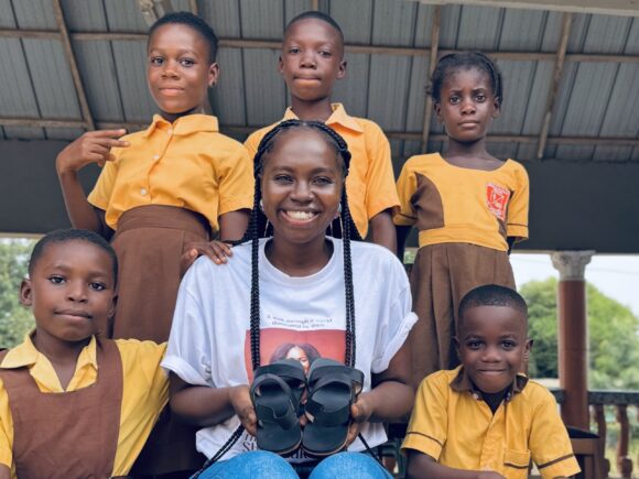 Shoe for the Shoeless: Edna Frimpong’s Mission to Empower Through Footwear